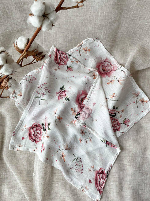 BLOOMING SEASON - Musselin Servietten 2er Set