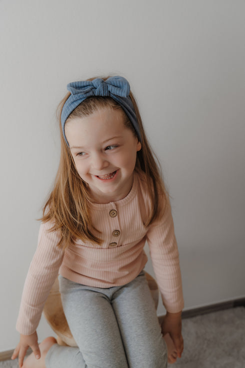 Langarmshirts - gerippter Stoff