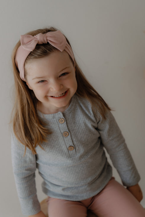 Langarmshirts - gerippter Stoff