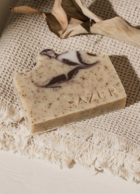 COFFEE COMFORT | Körperpeelingriegel | natürliche Seife