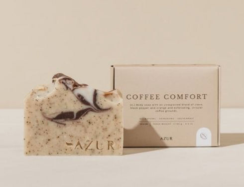 COFFEE COMFORT | Körperpeelingriegel | natürliche Seife