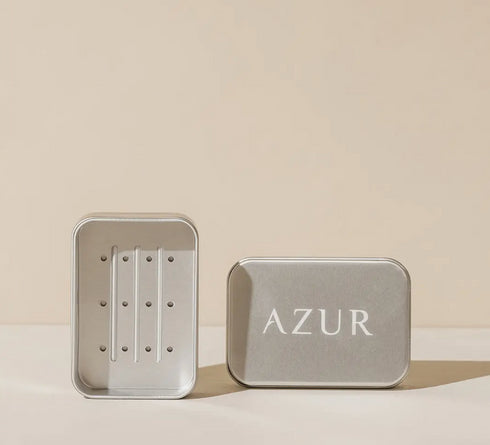 Reisedose mit Seifenschale | mit Abtropffläche | Zero Waste Traveling