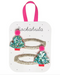 Christmas Tree Glitter Clips