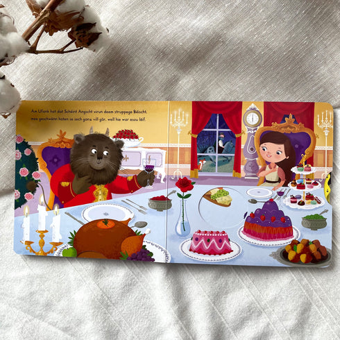 Pappbillerbuch: Dat Schéint an de Béischt