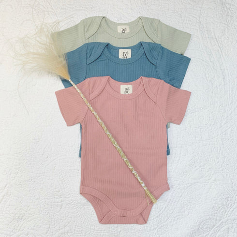 Bodysuit (gerippter Stoff)