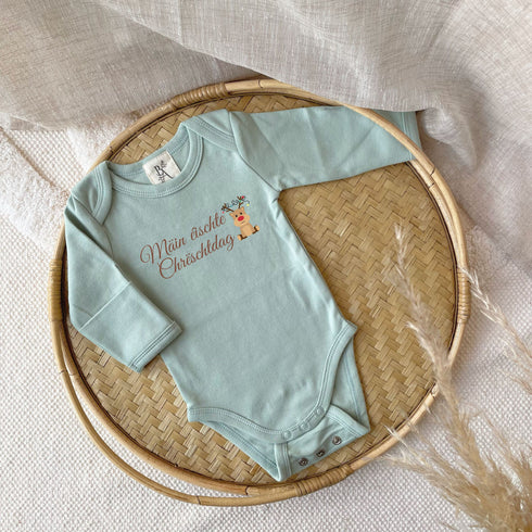 Langarm Bodysuit mit Illustrations Print