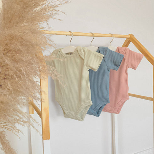 Bodysuit (gerippter Stoff)