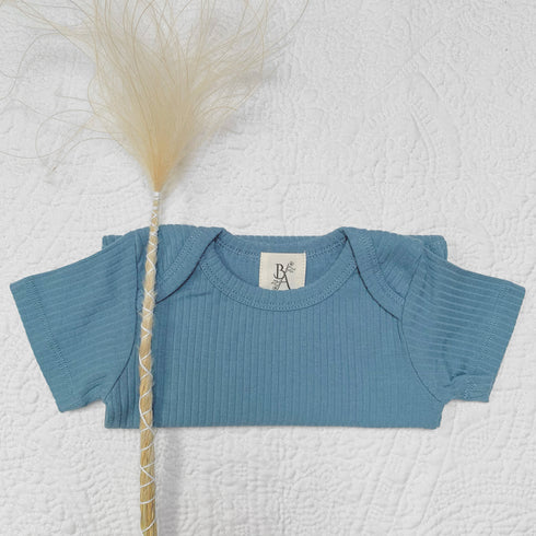 Bodysuit (gerippter Stoff)