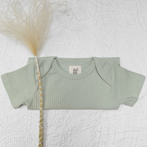 Bodysuit (gerippter Stoff)