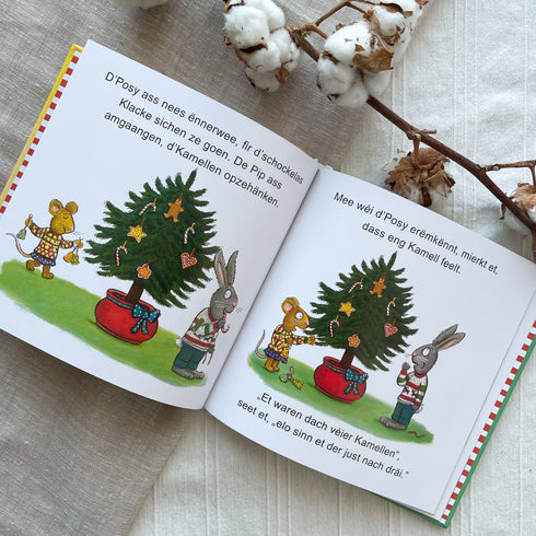 De Pip an d'Posy an de Chrëschtbeemchen