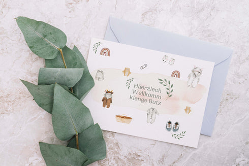 Karten zur Geburt